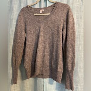 Halogen Cashmere V-Neck Sweater